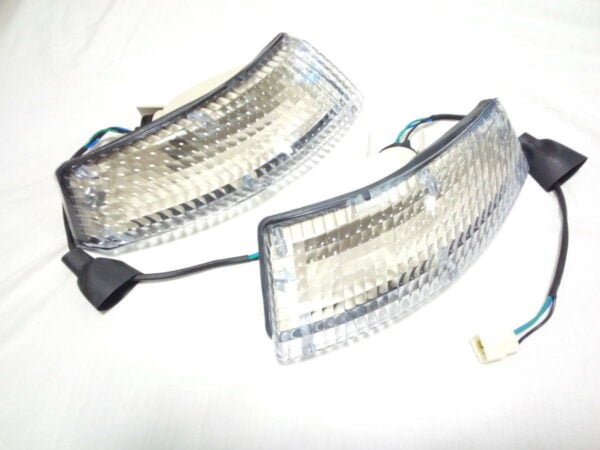 240z Front Turn Signal Lamps Pair Clear