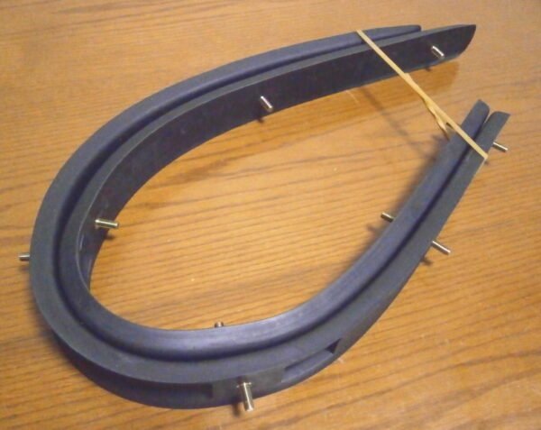 OEM 240Z Rear Bumper Rubber Set of (2) - Image 2