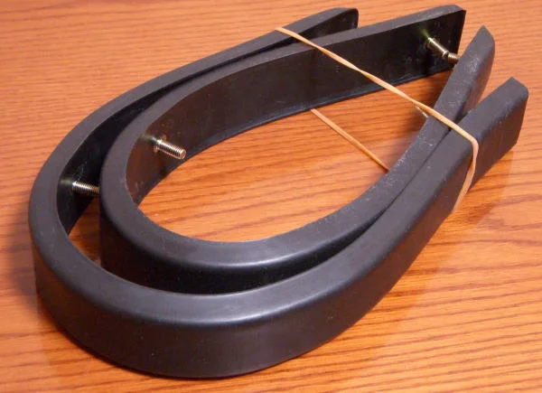 OEM Nissan 240Z Front Bumper Rubbers. Set of (2) - Image 2