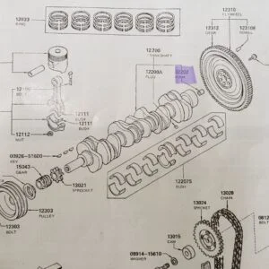 Alternative view of OEM L-Series Engine Pilot Bushing/Bearing