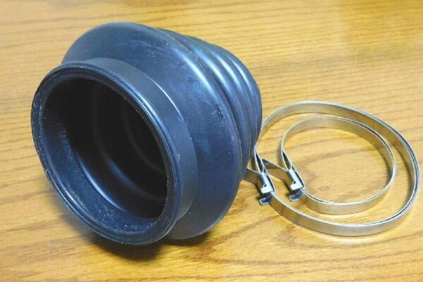 OEM 240Z Drive shaft boot (1) with (2) Aftermarket Bands - Image 2