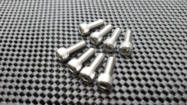 4-throttle funnel mounting stainless steel cap bolts (set of 8) - Image 2