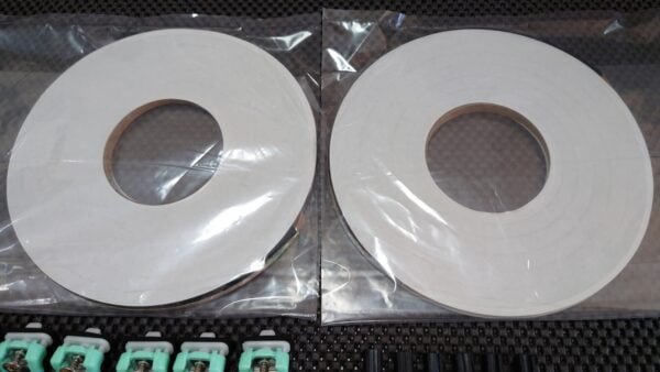 OEM AE86 2-door Quarter Window Glass Weather Strip Clips Spacers - Image 2