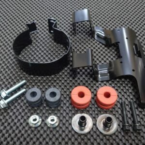OEM AE86 Receiver Tank Mounting Bracket and Condenser Mounting Bushings