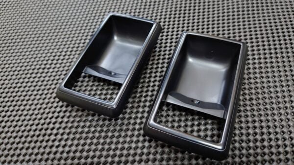 OEM AE86 Inner Door Handle Bezels Black Pair (Left/Right)