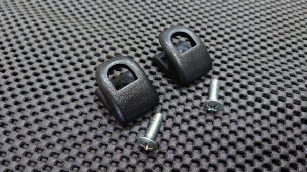 OEM AE86 Rear Coat Hook (black) with Bolt Set of 2