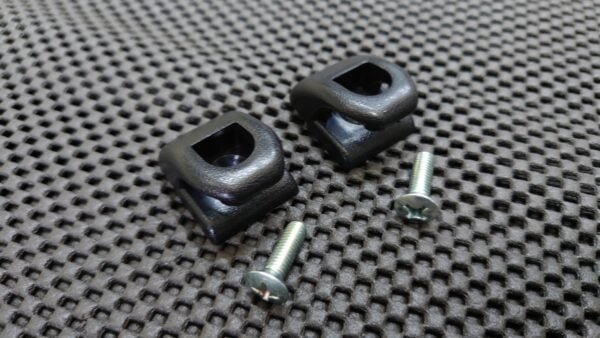 OEM AE86 Rear Coat Hook (black) with Bolt Set of 2 - Image 2