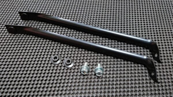OEM AE86 Front Bumper Support and Mounting Bolts and Nuts