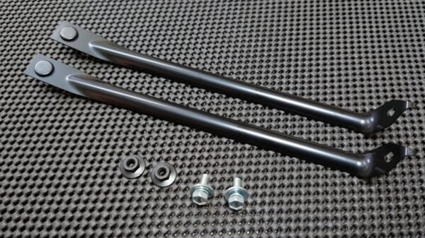 OEM AE86 Front Bumper Support and Mounting Bolts and Nuts - Image 2