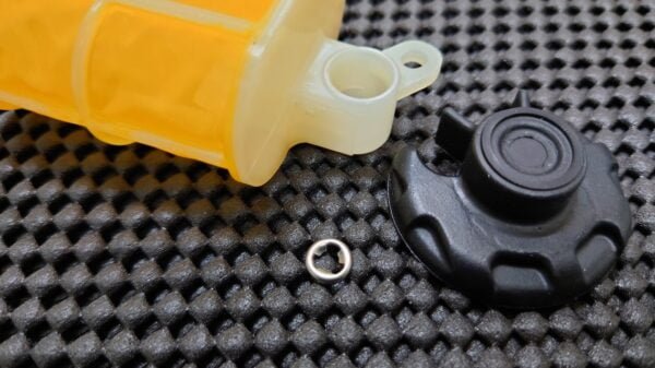 OEM AE86 In-Tank Fuel Pump Filter with Rubber Clip - Image 2