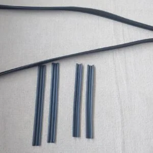 OEM AE86 Front Door Glass Run, Weather Strip, Left and Right Set