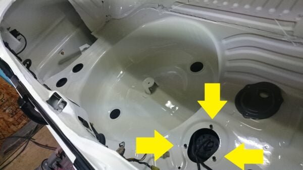 OEM AE86 Grommet and Screw Set for Fuel Sensor Cover - Image 4