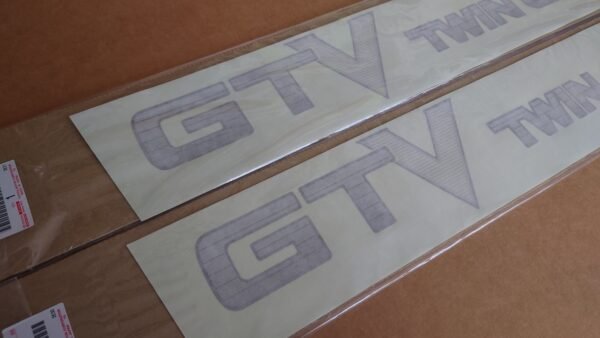 OEM AE86 Late Model GTV Door Sticker left/right Set of 2 - Image 2