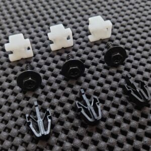 OEM AE86 Late Levin GT-APEX, GTV Grill Clip and Screw Set (3 pieces each)