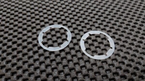 OEM AE86 Front Door Key Cylinder Pad Set (left/right)