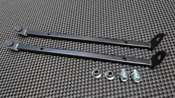 OEM AE86 Front Bumper Support and Mounting Bolts and Nuts - Image 2