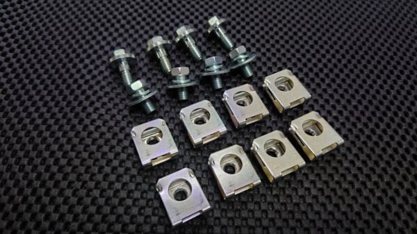 OEM AE86 Levin Front Bumper Retainer/Bolt Set - Image 2