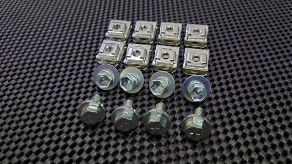 OEM AE86 Levin Front Bumper Retainer/Bolt Set - Image 3