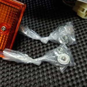 Alternative view of OEM AE86 Front Bumper Turn Signal Light Lamp Pair Trueno Kouki