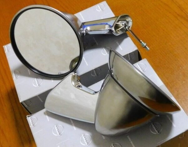 OEM Skyline C10 2D/4D Rear Fender Mirror Left and Right - Image 2