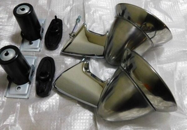 OEM Skyline C10 2D/4D Rear Fender Mirror Left and Right - Image 5
