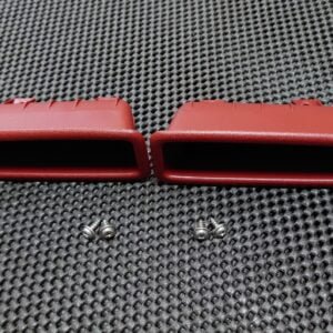 OEM AE86 Door Lining Armrest Pockets Pair Red