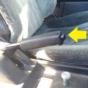 Alternative view of OEM AE86 Emergency Brake Lever Spring/Knob Set