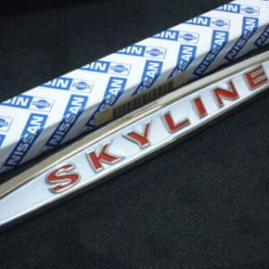OEM Skyline C10 2D/4D Skyline Trunk Emblem