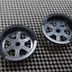 OEM AE86 Headlight, Wiper, Switch Knob Ring, Set of 2