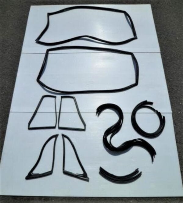 Skyline C10 4 Door Glass Weatherstrip Seal Set - Image 2