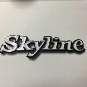 Skyline Kenmeri C110 Rear Fender Skyline Emblem