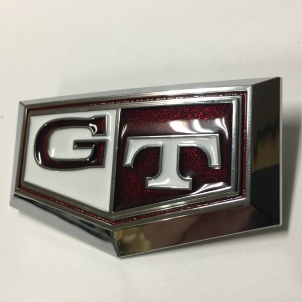 Skyline Kenmeri C110 Rear Fender GT Emblem Red