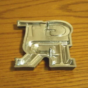 Alternative view of Skyline Kenmeri C110 Rear GT-R Emblem