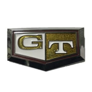 Skyline Kenmeri C110 Rear Fender GT Emblem (Gold)