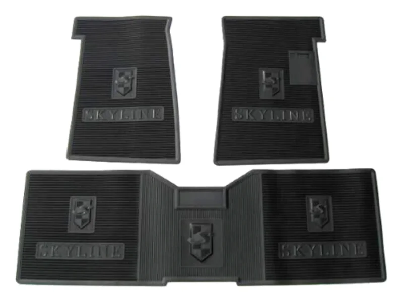 Skyline C10 2D/4D Oringinal Reprint Floor Mat Set of 3