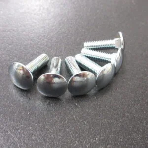 Alternative view of Sunny B110 Plated Bumper Bolts and Nut Set