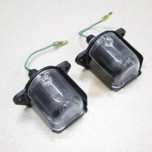 OEM Sunny B110 Coupe License Plate Light Set