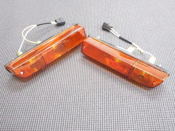 Sunny B110 Amber Front Turn Signal Indicator Lights Pair