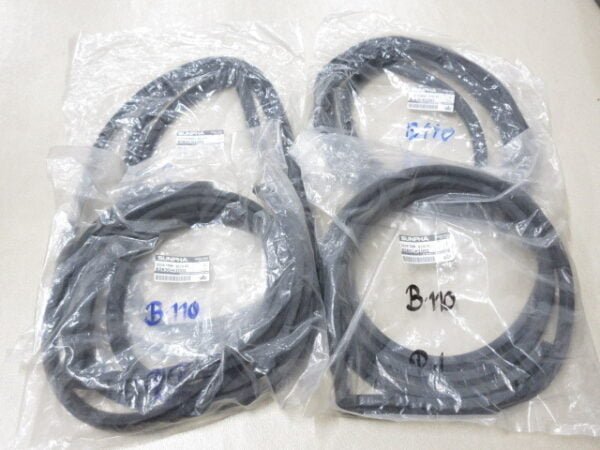 Sunny B110 4-Door Front and Rear Door Weather Strip Seals Set of 4