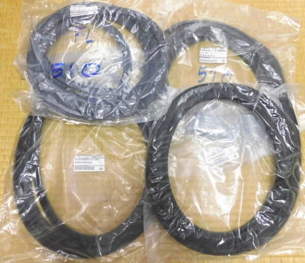 Bluebird 510 4-Door Weatherstrip Rubber Set of 4