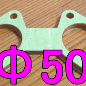 Carburetor to Manifold 50mm Diameter Insulator Gasket for WEBER /SOLEX 50mm
