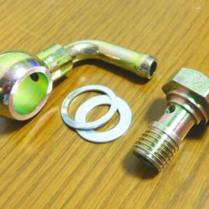 Fuel pipe & banjo bolt for WEBER carburetor Set of 3